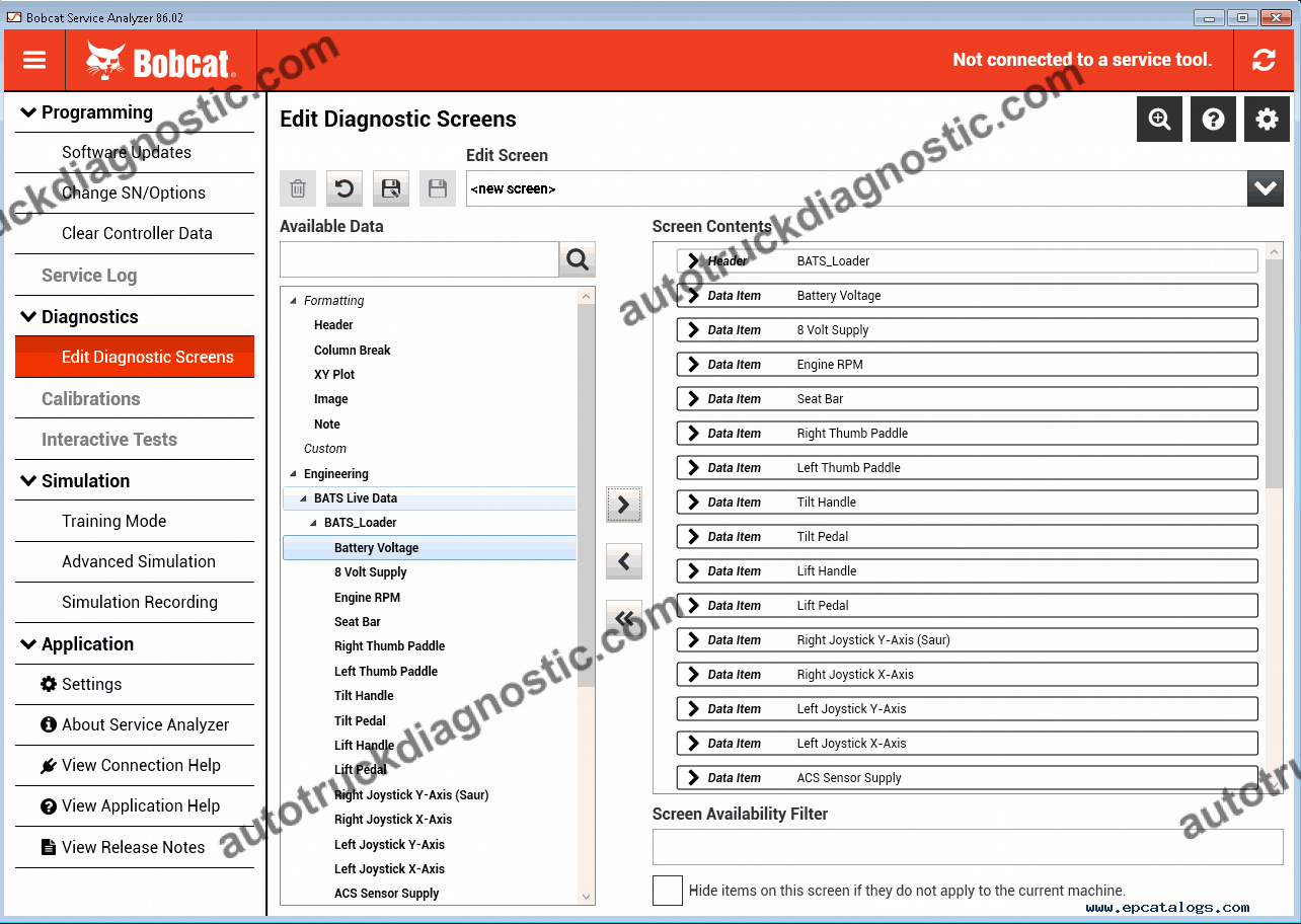 Bobcat Service Analyzer V87.07 2 Bobcat Service Analyzer V87.07 - Image 2