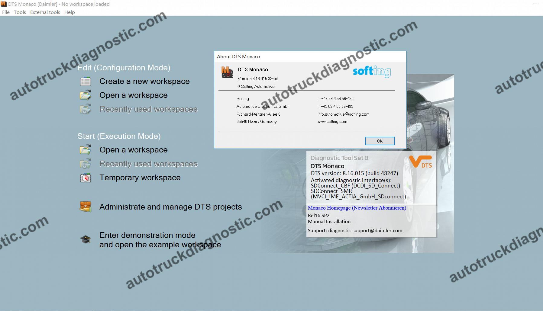 Mercedes DTS Monaco 8.16 and Projects 1 Mercedes DTS Monaco 8.16