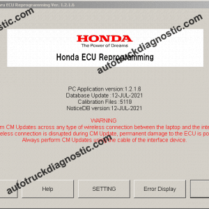 Honda Reprogramming