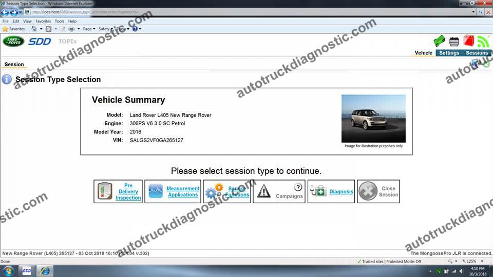 Jaguar Land Rover JLR SDD 164 1 JLR SDD 164