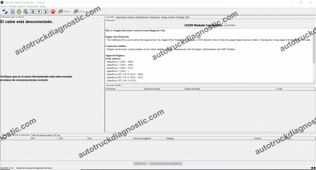 Navistar Engine Diagnostics NED 2017 Diagnostic Software