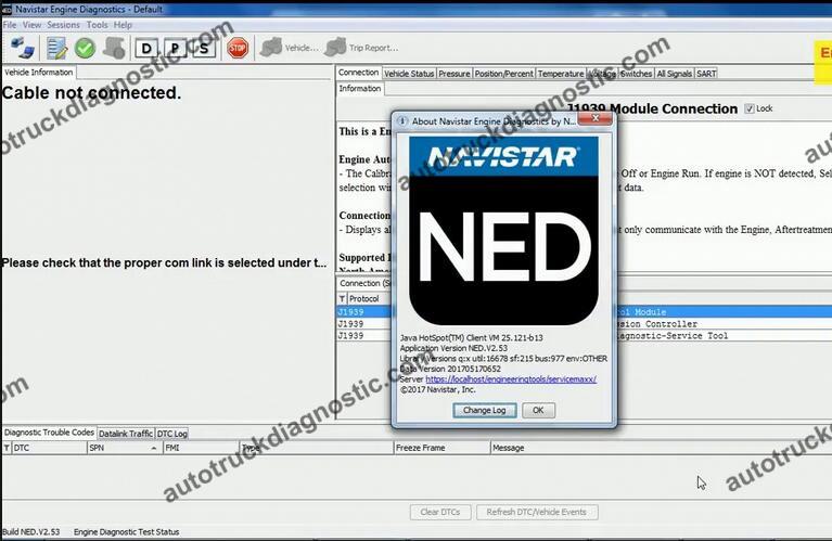 Navistar Engine Diagnostics NED 2017 1 Navistar NED 2017