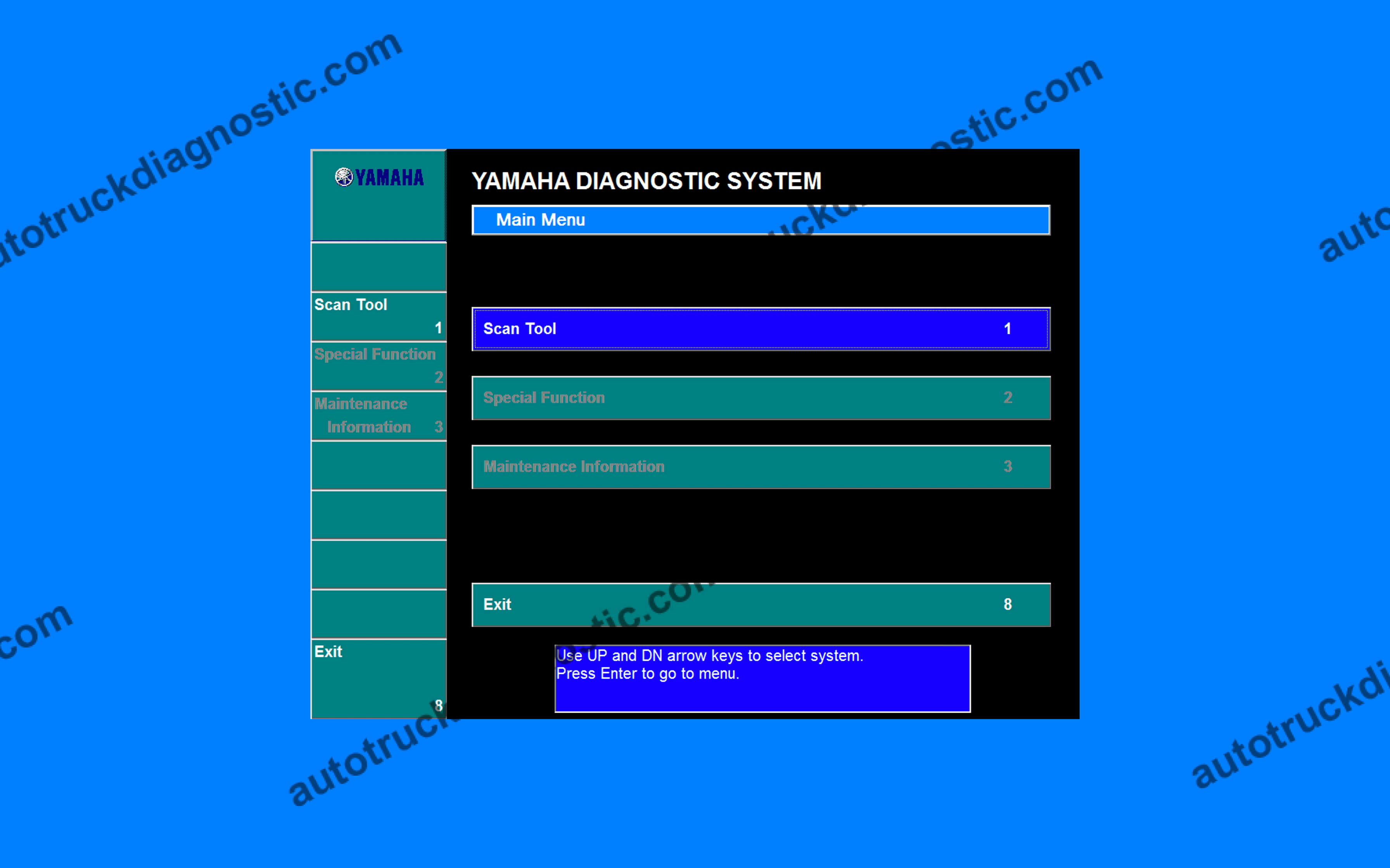 Yamaha YDS 1.33 2 Yamaha Diagnostic 1.32