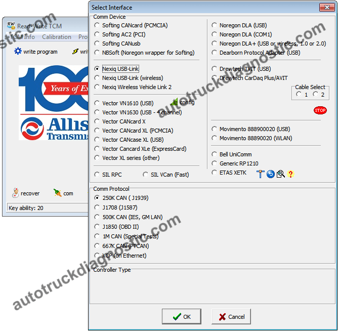 Allison TCM Reflash 3.9 1 Allison Reflash 3.9