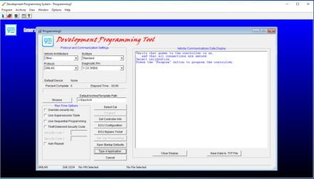 GM Development Programming System (DPS) v4.52 - Diagnostic Software