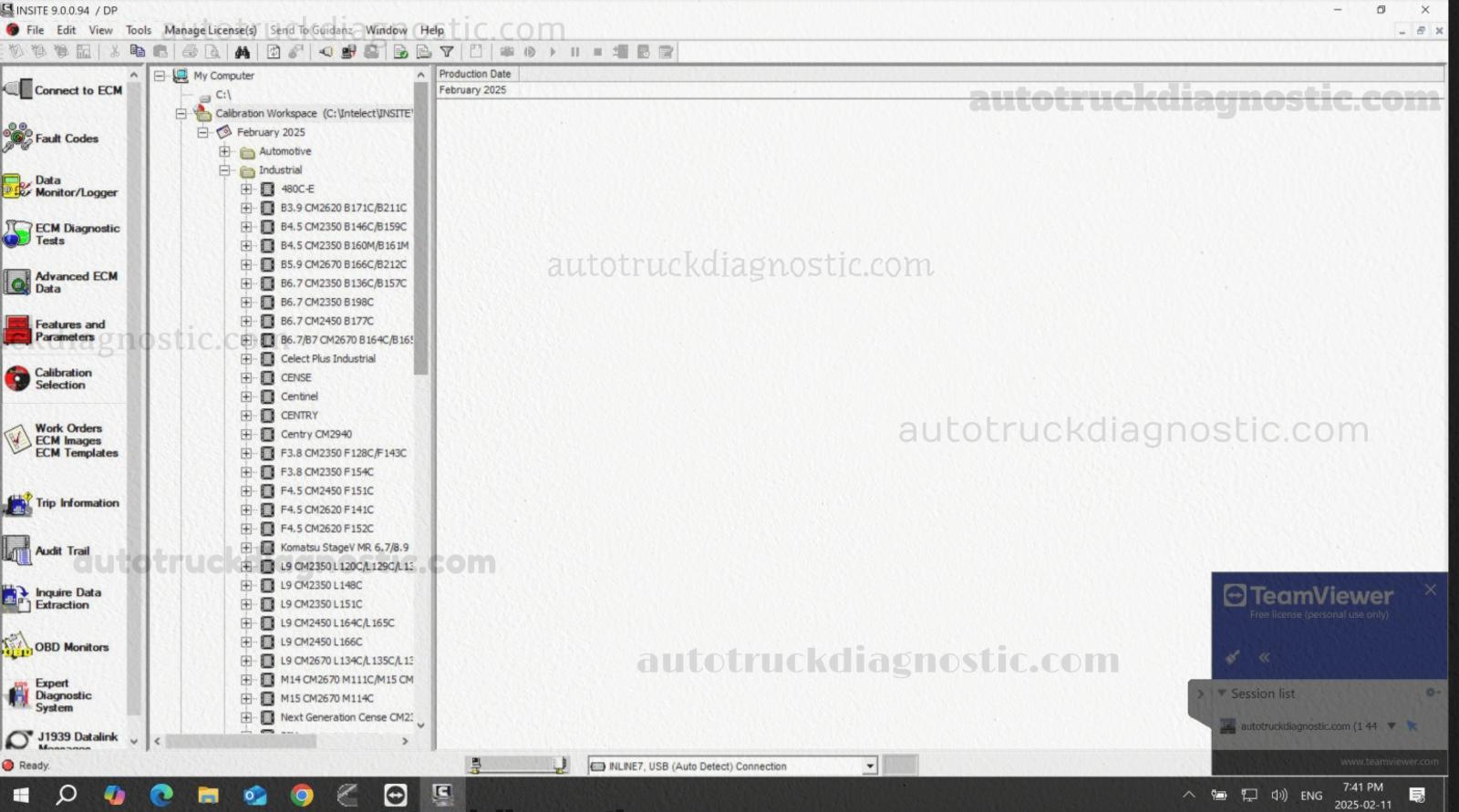 Cummins Insite ECM Calibration Files INCAL 2025 1 incal 2025