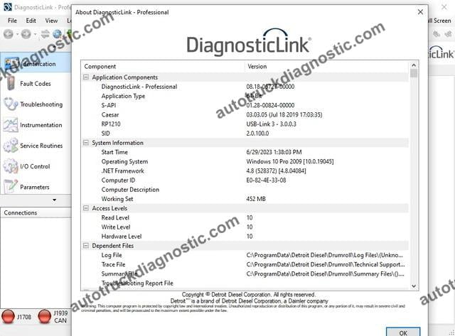 Detroit Diesel Diagnostic DDDL 8.18 SP1 1 DDDL 8.18 SP0 Level 10 + 2023 Troubleshooting