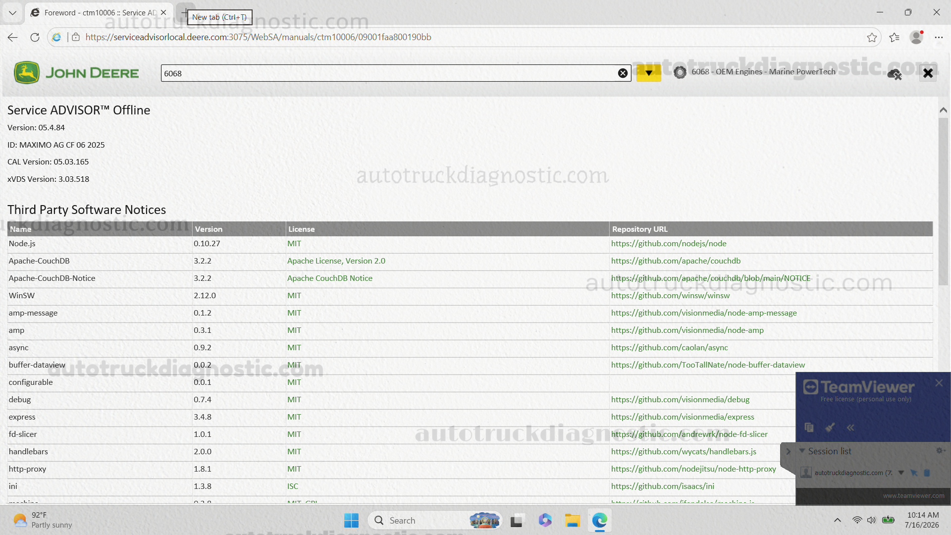 John Deere Service Advisor 5.4.84 1 john deere 5.4.84