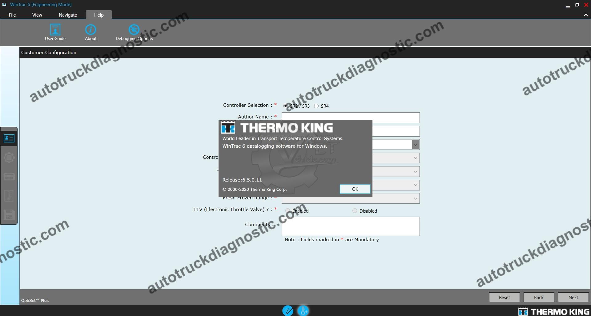Thermoking Wintrac 6.5 1 Thermoking Wintrac 6.3
