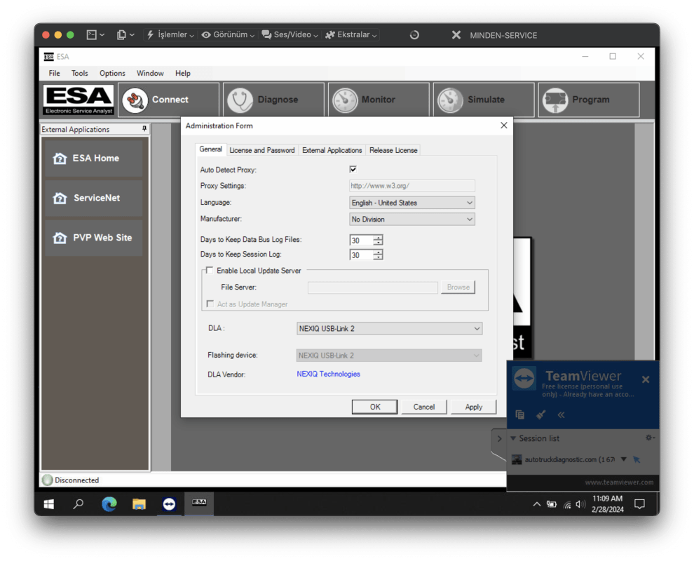 Paccar ESA 5.6 - Diagnostic Software