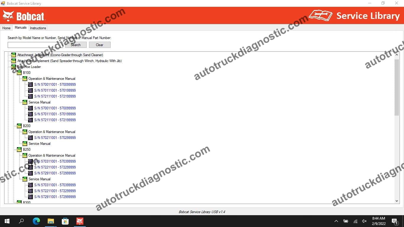 Bobcat Service Analyzer 90.13 2 Bobcat Service Analyzer 90.13 download