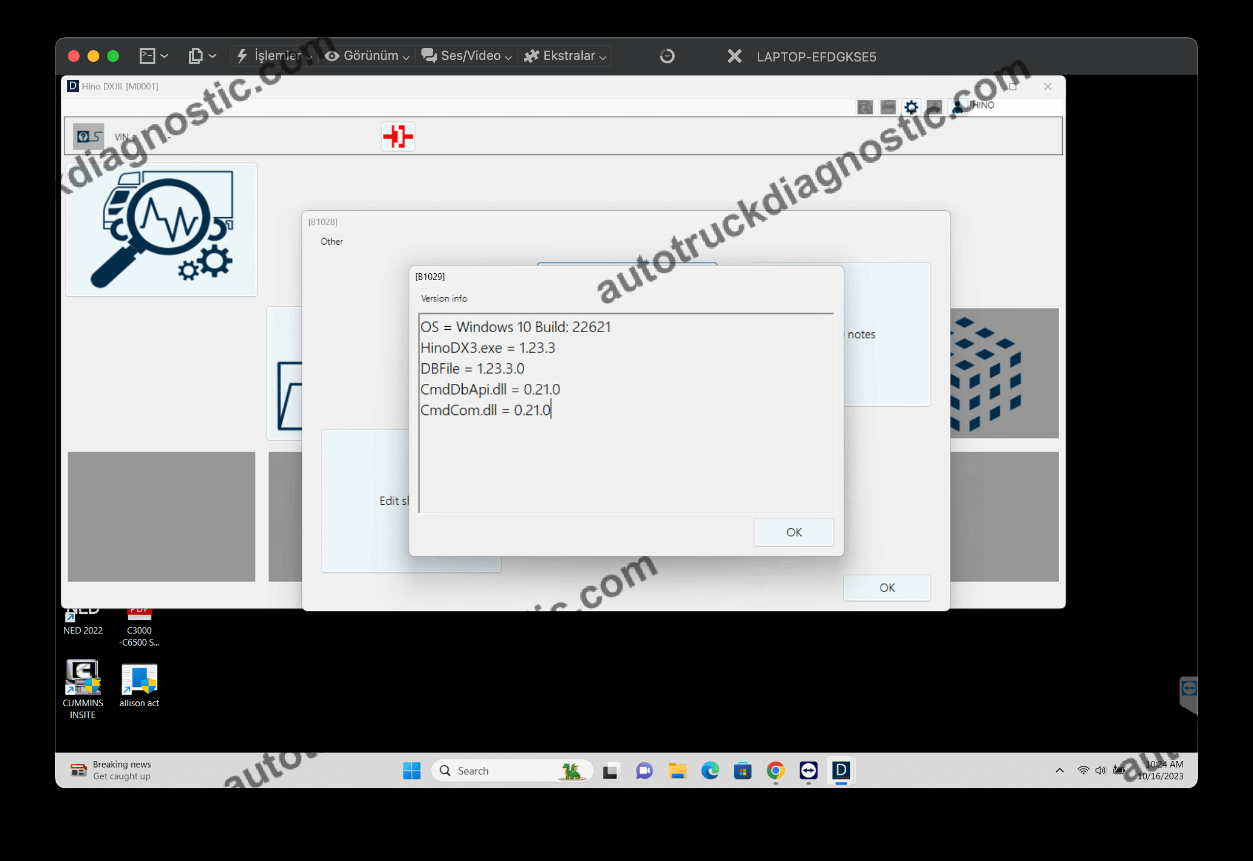 Hino DX3 v1.25 2 hino dx3 1.23.3 software
