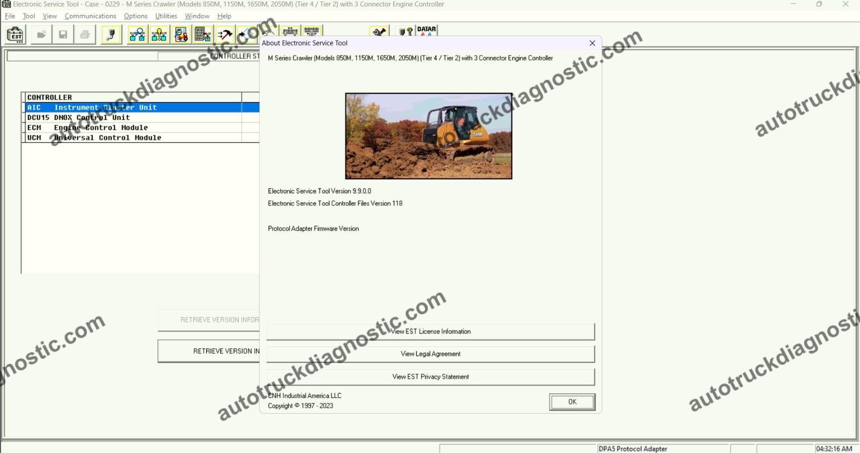 CNH EST 9.9 Engineering 2 CNH EST 9.9