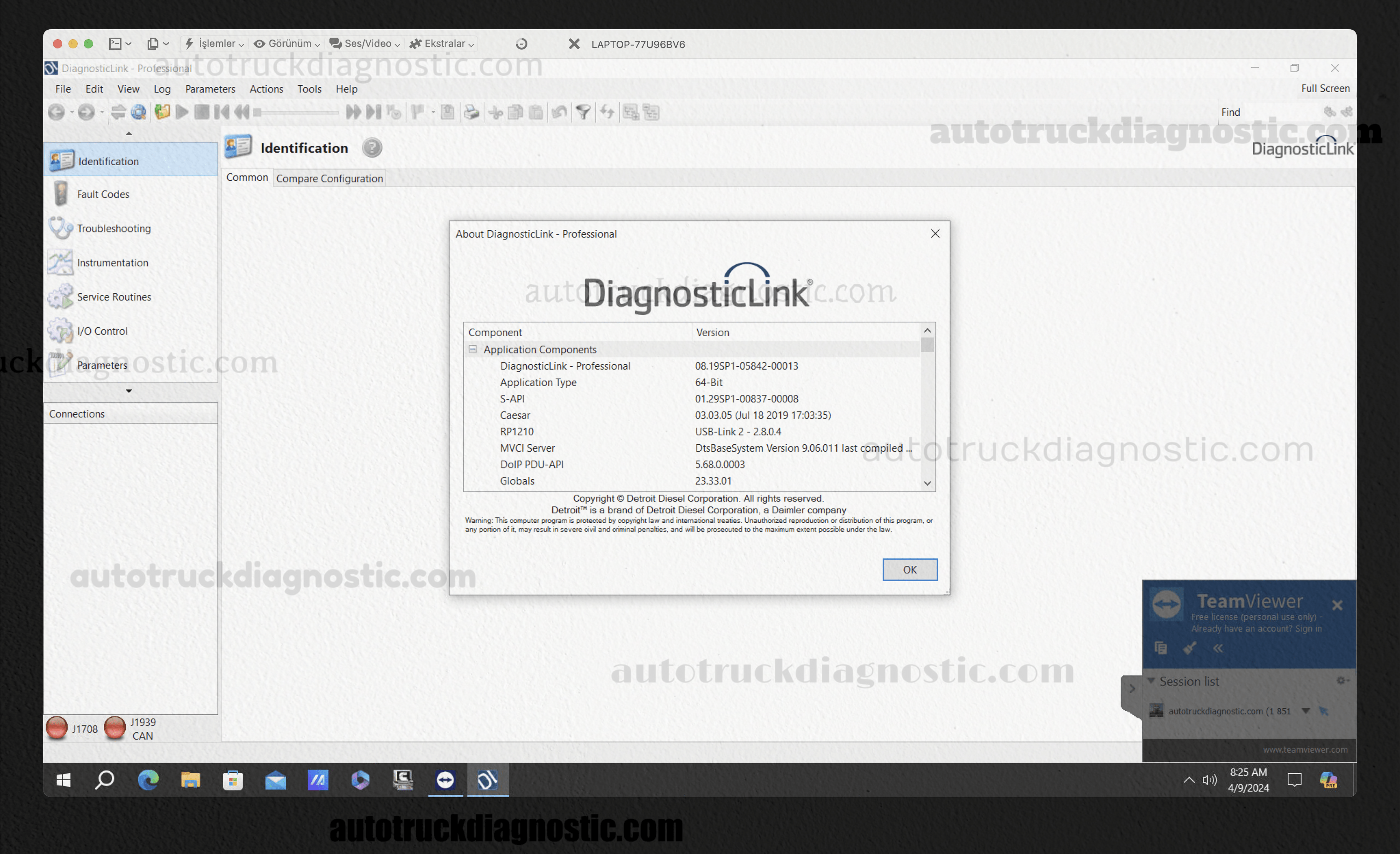 Detroit Diesel Diagnostic DDDL 8.19 SP1 1 detroit dddl 8.19 sp1