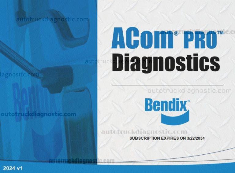 Bendix ACom Pro 2024 - Diagnostic Software