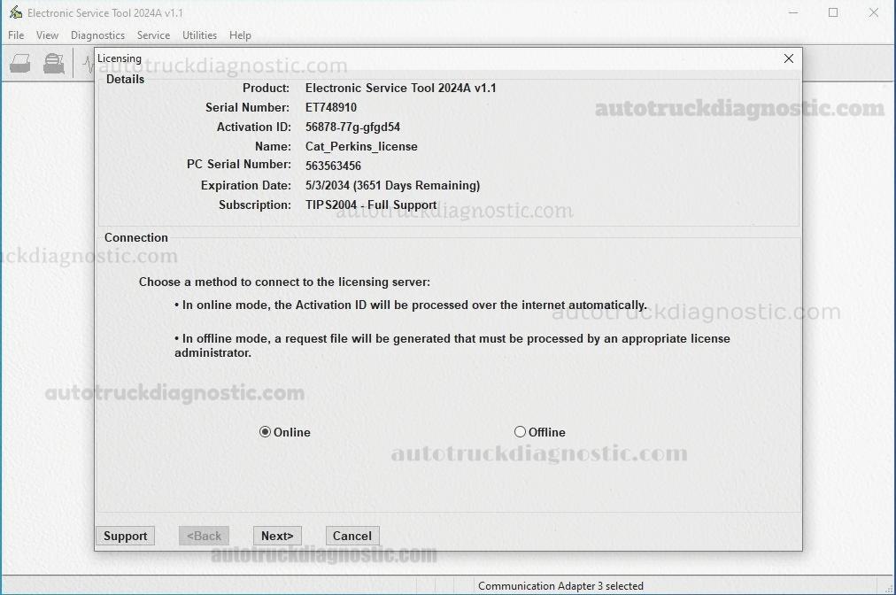 Perkins EST 2024A 2 Perkins EST 2024A - Image 2