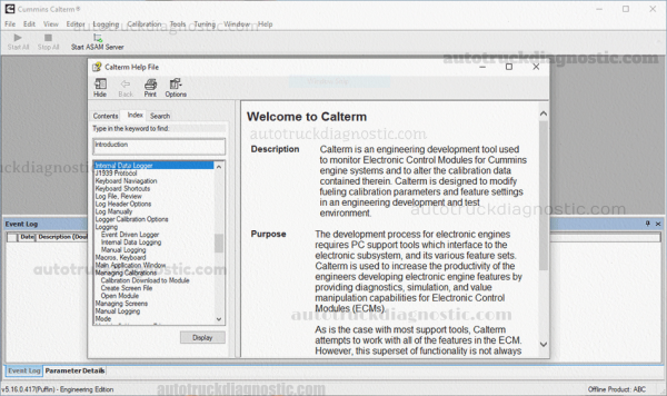 calterm 5.16 engineering