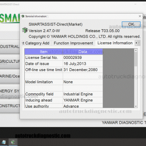 Yanmar Smart Assist 2.47