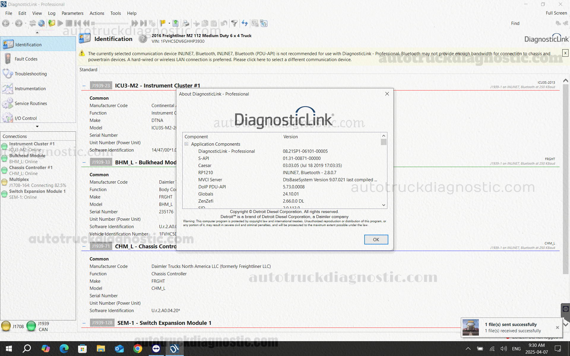 Detroit Diesel Diagnostic Link DDDL 8.21 SP3 1 dddl 2025