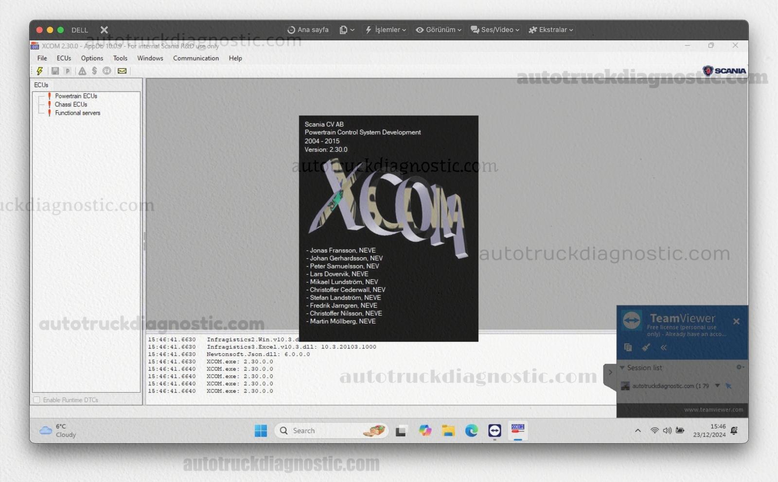 Scania XCOM 2.30 Database 10.0.9 1 Scania XCOM 2.30 Database 10.0.9