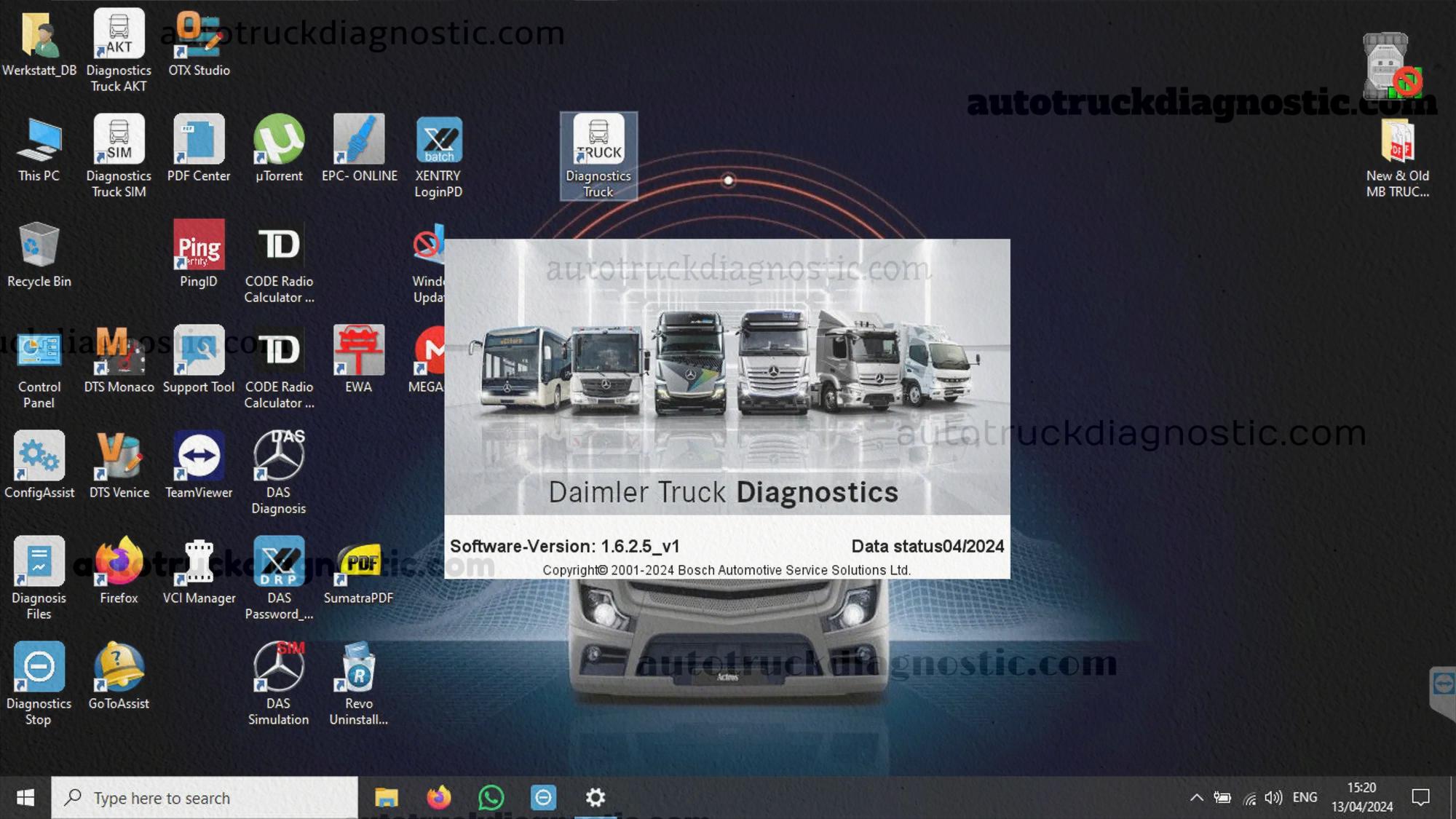 Mercedes Xentry PassThru Daimler Truck Diagnostic 2024 1 2024 xentry truck