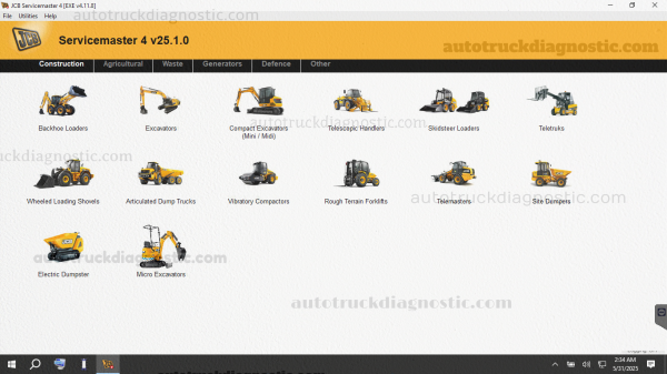 JCB ServiceMaster 4 v25.1.0