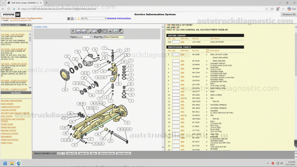 Caterpillar SIS 2021 - Diagnostic Software