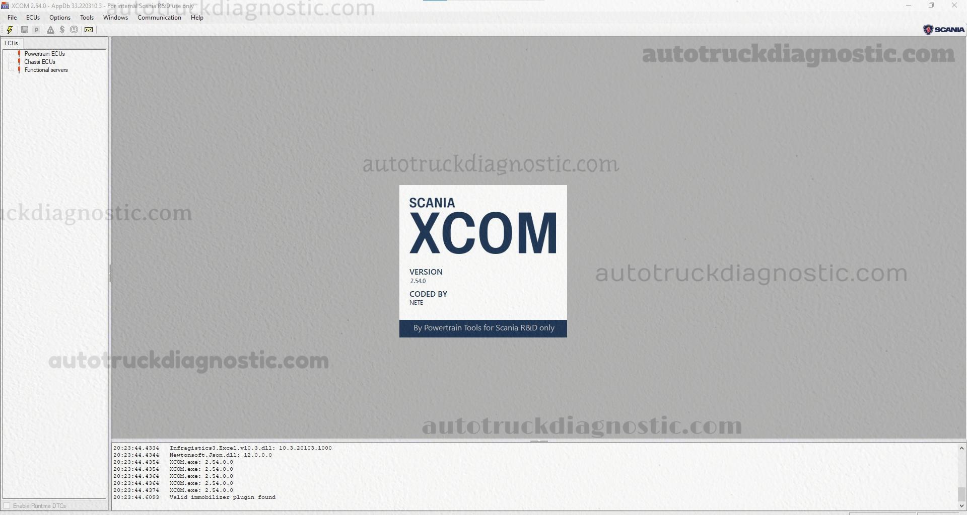 Scania XCOM 2.54 1 Scania XCOM 2.54