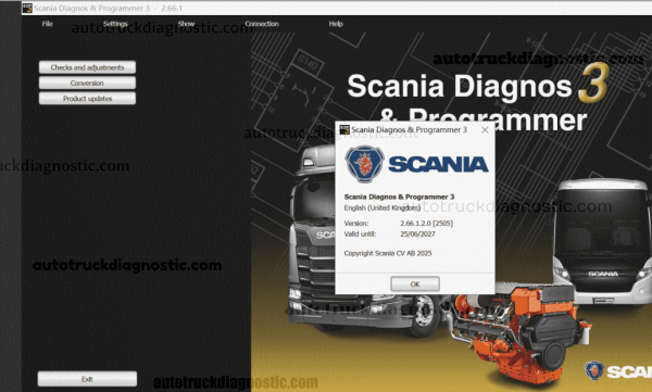 scania sdp3 2.66 industrial marine