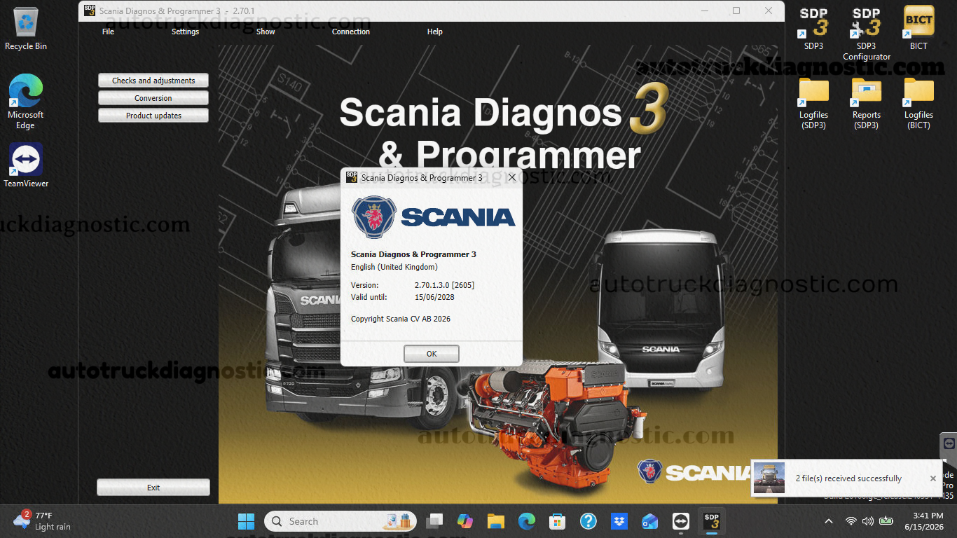 Scania SDP3 2.70 Marine & Industrial 1 Scania SDP3 2.70 Marine & Industrial