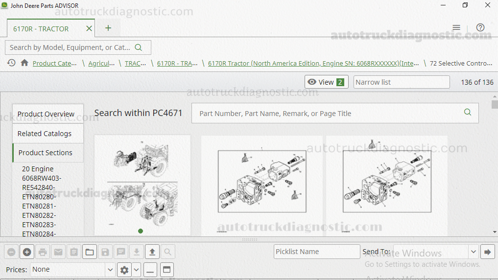 John Deere Parts Advisor 2025 2 John Deere Parts ADVISOR 2025 software