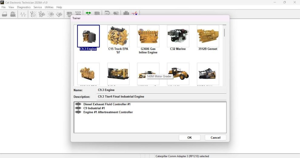 CAT ET 2026 - Diagnostic Software