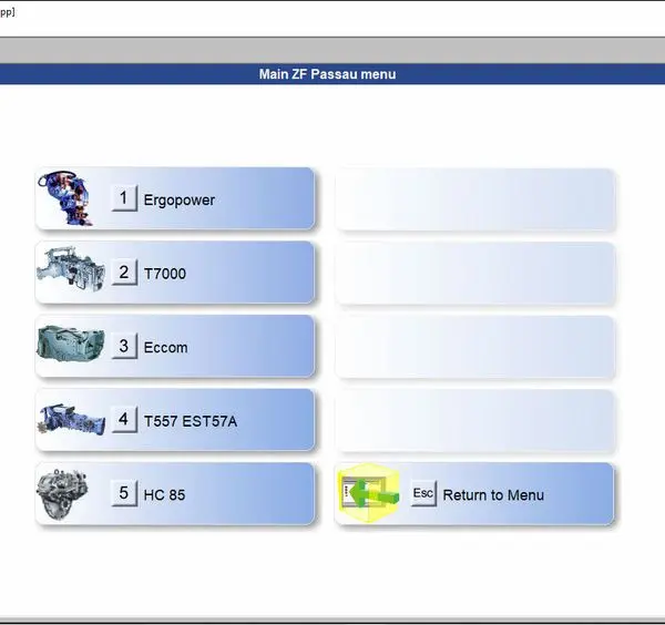 ZF Testman Pro 10.5 2 ZF TESTMAN PRO 10.5 software