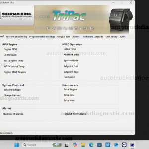 ThermoKing TriPac Evolution Service Tool v1.0.5
