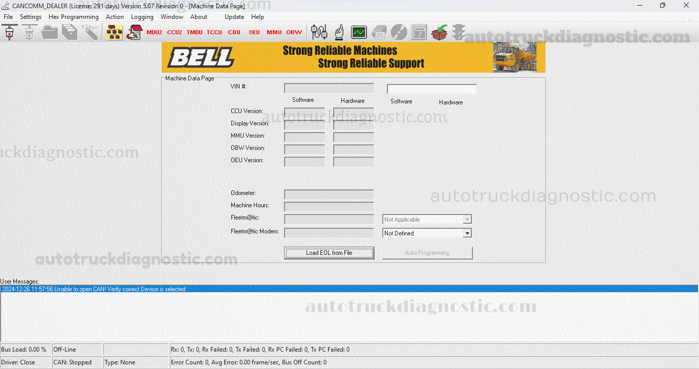 Bell Cancomm 5.07.0 1 BELL CANCOMM 5.07.0